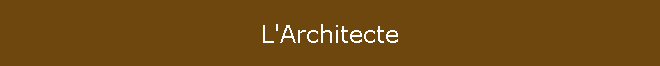 L'Architecte